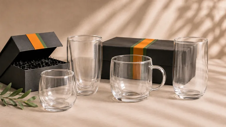 Glass Drinkware selection