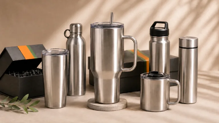 Stainless Steel Drinkware selection