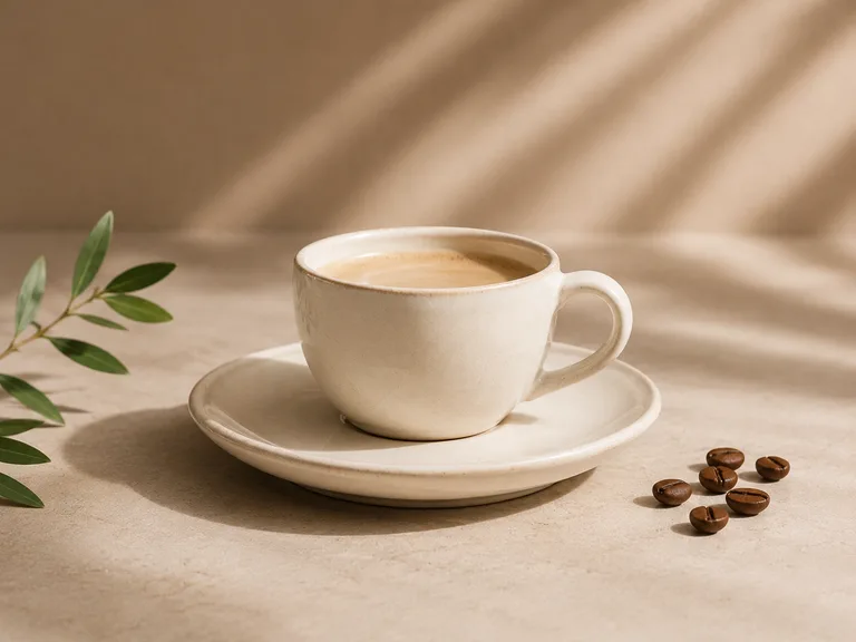 Cappuccino Cup & Saucer — Ceramic Mugs
