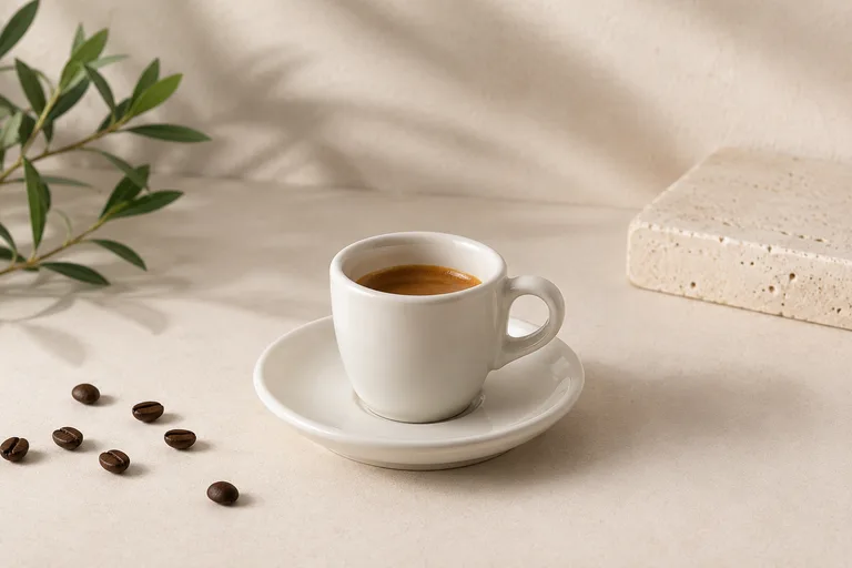 Espresso Cup & Saucer — Ceramic Mugs